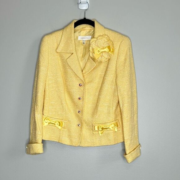 Escada Tweed Jacket Blazer